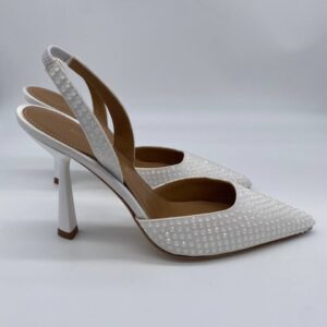 Chanel pietre bianche tacco 90