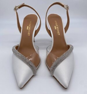 Chanel punta Swarovski Crystal tacco 90