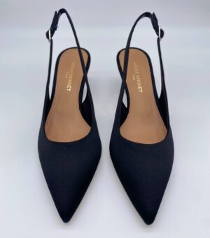 Chanel raso nero tacco 50