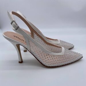 Chanel rete Strass tacco 80