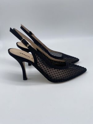 Chanel raso nero con paillettes