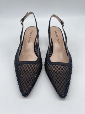 Chanel raso nero con paillettes