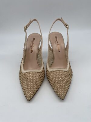 Chanel rete strass champagne