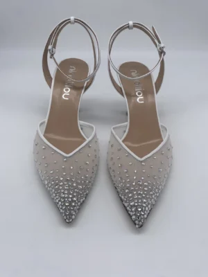 MYA chanel tacco 70 nappa bianca