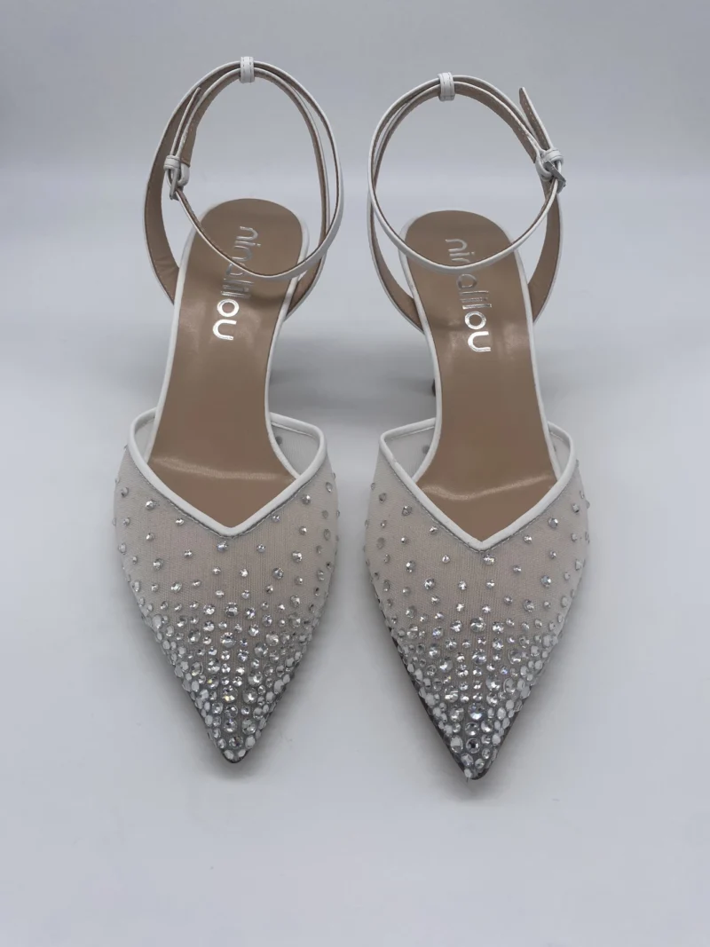 MYA chanel tacco 70 nappa bianca