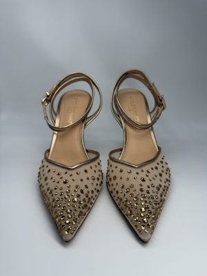 NICOLE BONNET | Chanel rete fondotinta strass, tacco 90